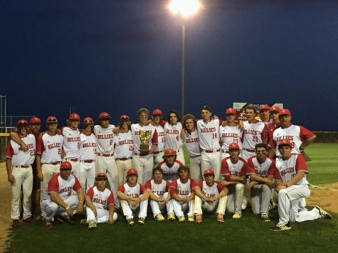 The Battlin Billies gather for a photo after their bi-district championship win.