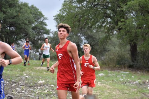 Alex Alvarado finishing out the last mile of his race. Shot by Lizzie Straker.