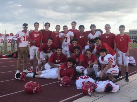 Freshmen Football Wins Their First Game of the Season