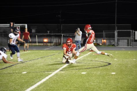 JV Football Hustles on the Field to Defeat Wimberley