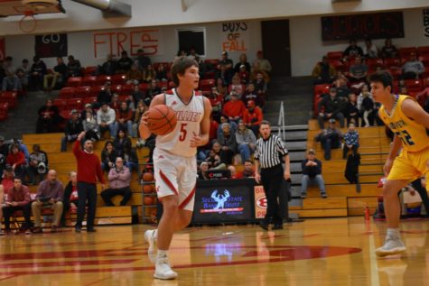 Boys Varsity Basketball Plays First Game of The Season Against Lago Vista