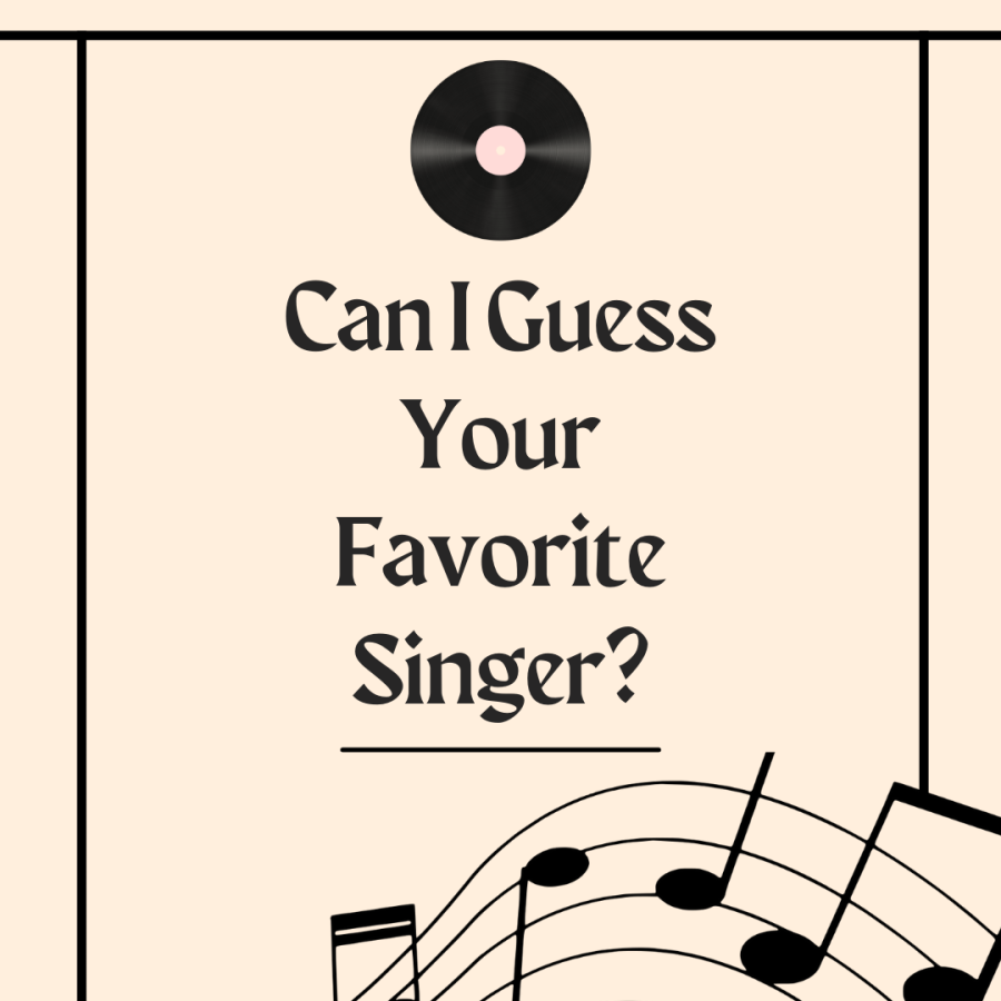 Can I Guess Your Favorite Singer?
