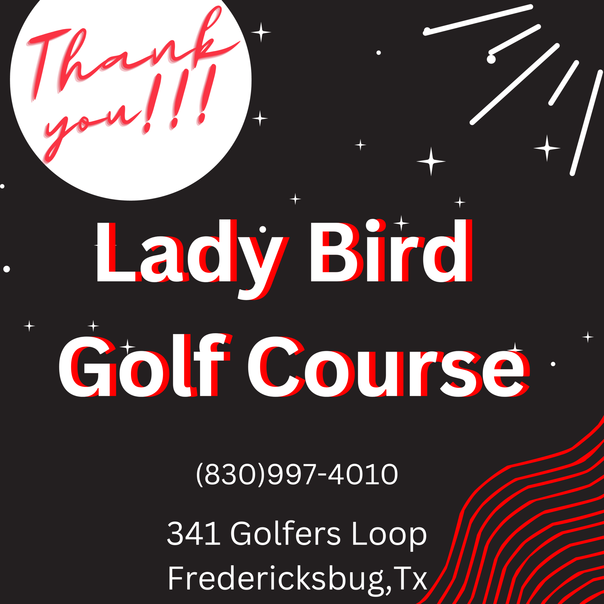 Lady Bird Gold Course
